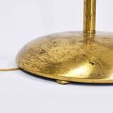 Bakalowits floor lamp from Vienna in solid brass with a glass handle, Austria, 1950s.