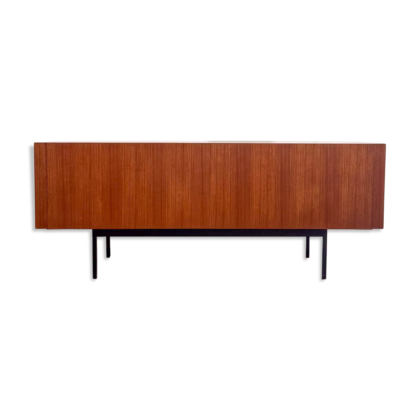 Buffet Mid-Century, modèle B20 en teck par Dieter Waeckerlin pour Behr, ann