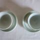 8 tasses brulot en porcelaine épaisse, fin XIXème
