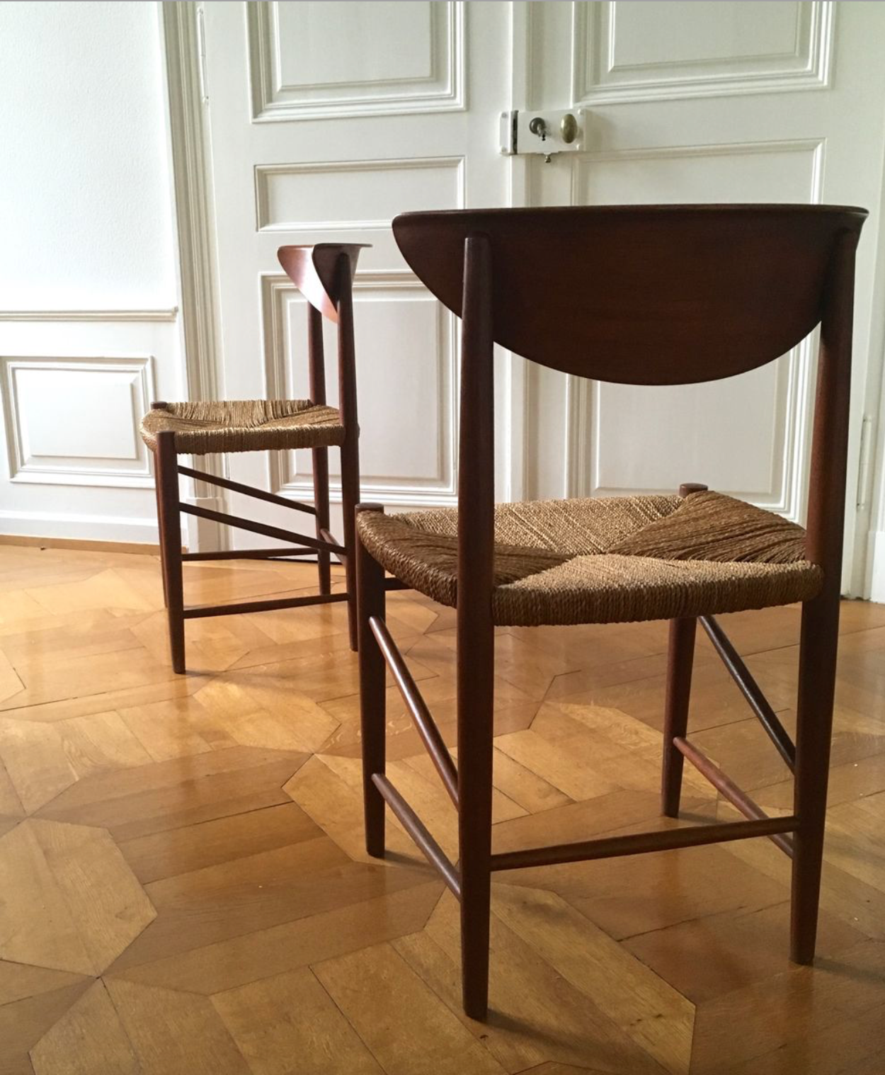 Model 316 chairs by Hvidt & Mølgaard-Nielsen for Søborg, 1960