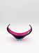Murano Crystal Sommerso Fuchsia Turquoise Gondola Cup 19cm
