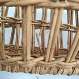 Vintage bamboo magazine holder