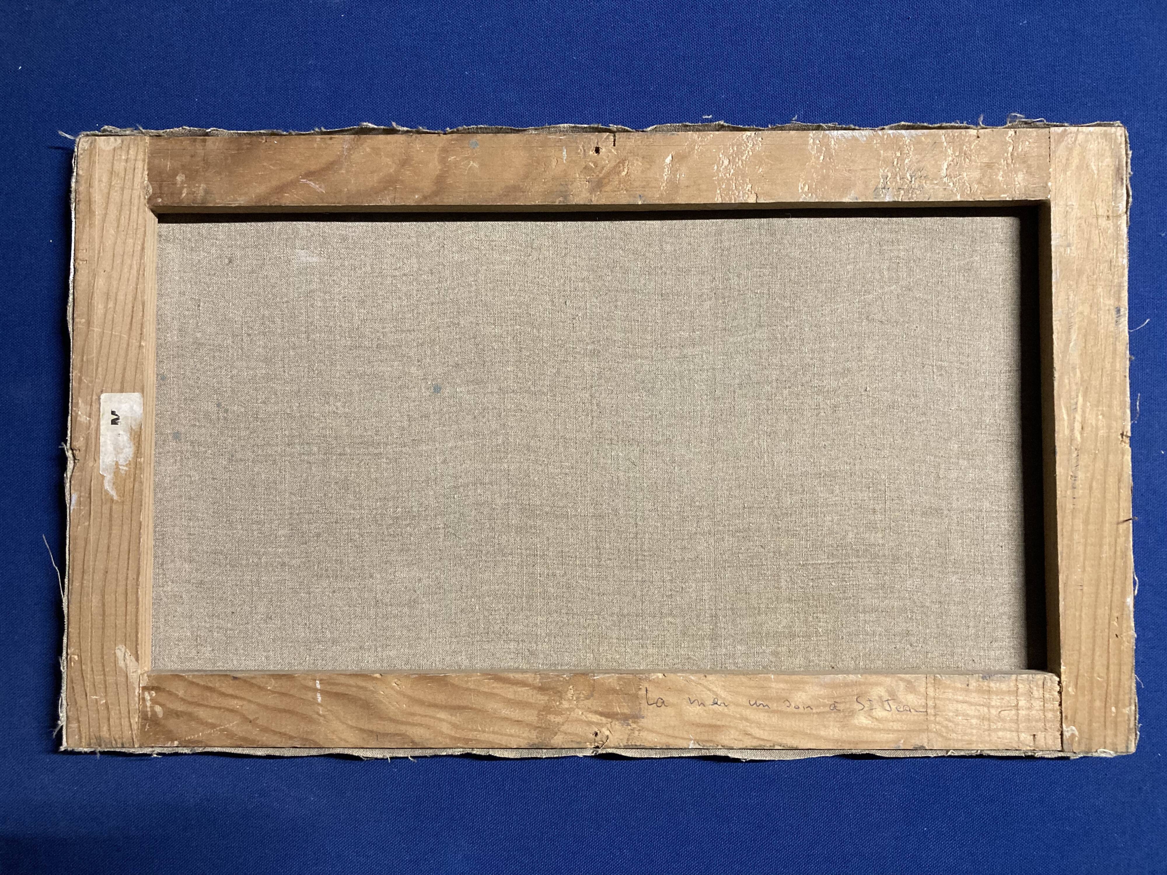 Oil on canvas vintage