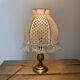 Lampe abat-jour macramé