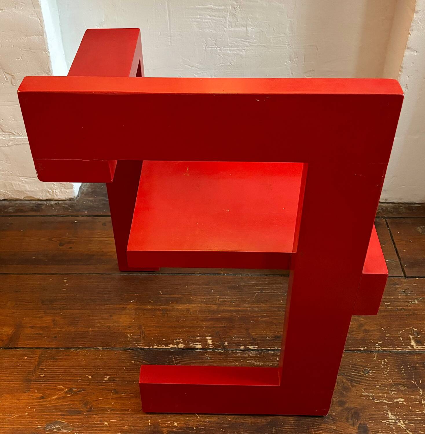 Steltman Chair designed by Gerrit Thomas Rietveld 1963