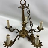 Brass chandelier 5 burners