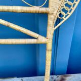 Peacock Rattan Headboard