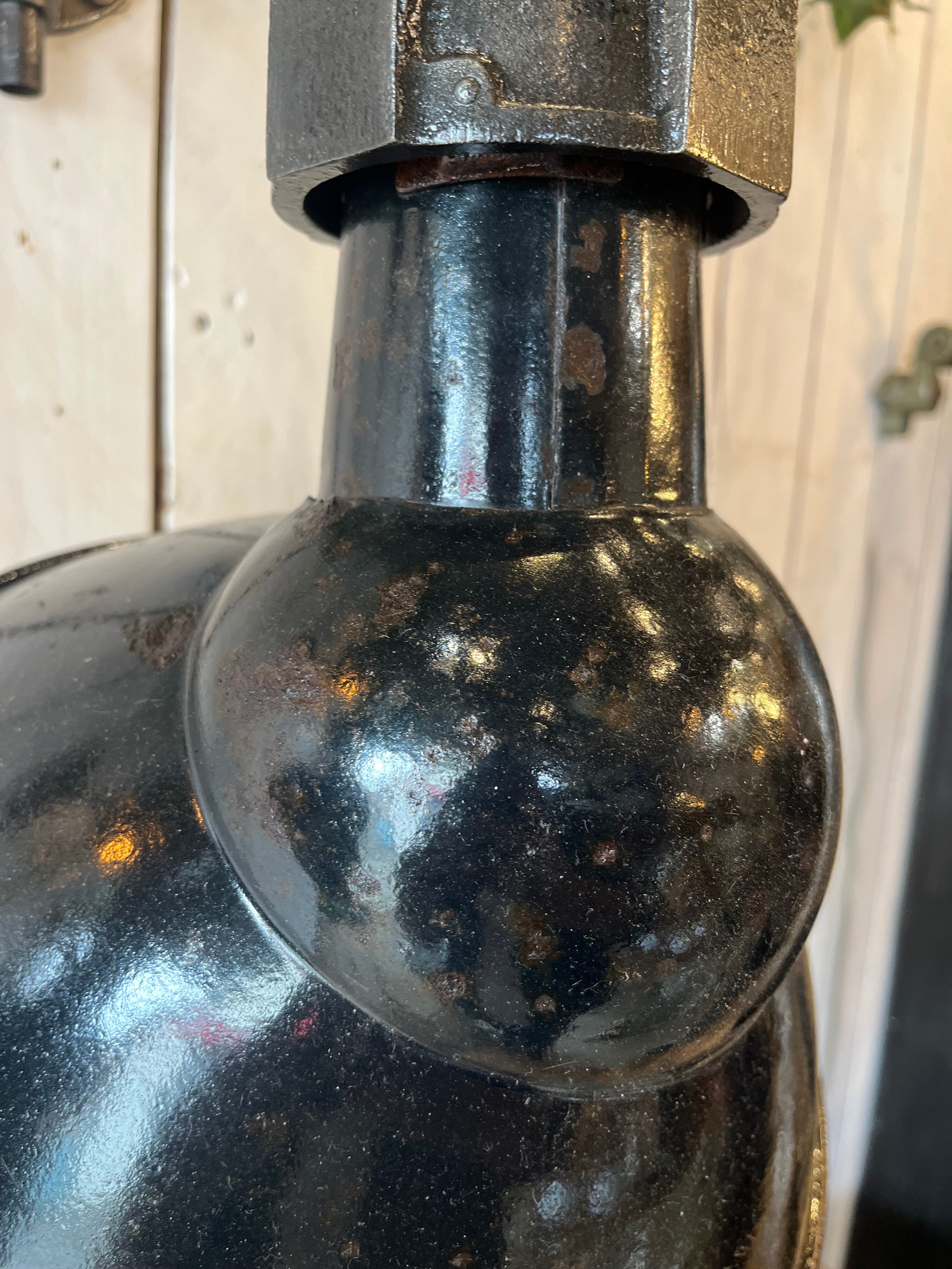 Old pair of gal lamps