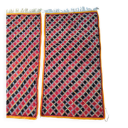 Set of 2 Moroccan Berber rugs – 100% wool – handmade – 210 × 110 cm