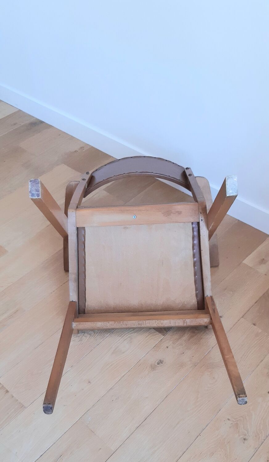 Vintage bridge armchair