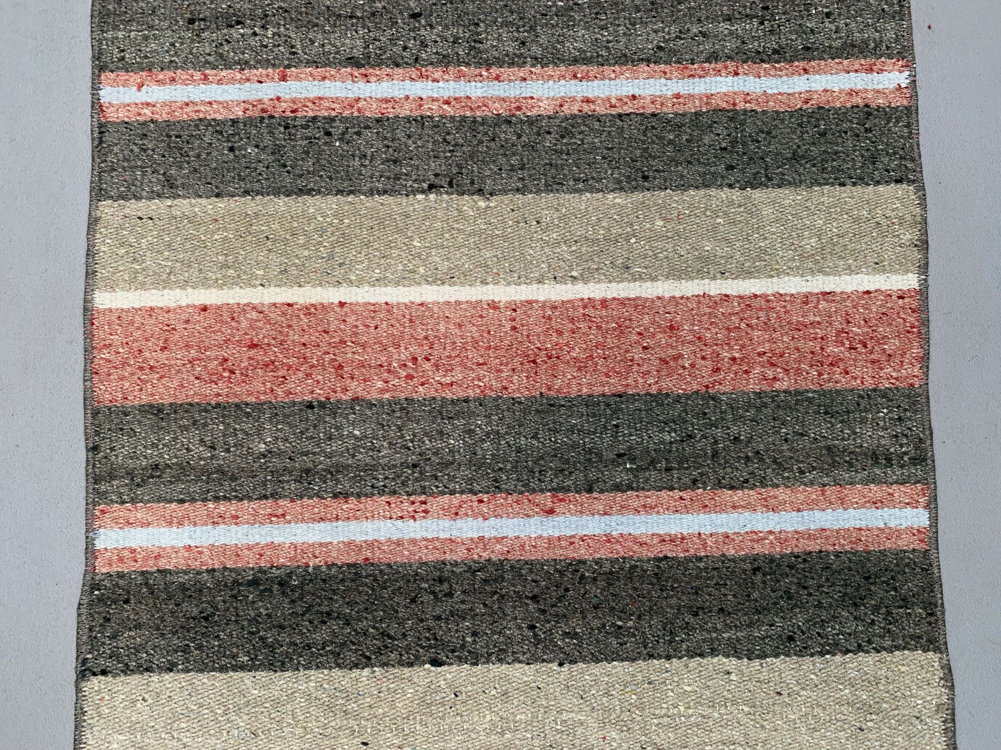 Old Turkish narrow Kilim Runner 218x47 cm shabby chic, vintage kelim