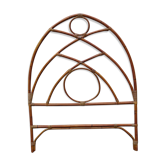 Rattan headboard