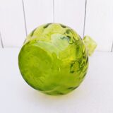 Vase soliflore flowers enamelled vintage