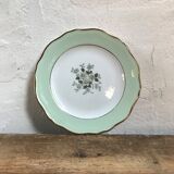 Six old St Amand st Amand style dessert plates