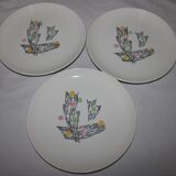 Canaveral naïve décor plates