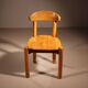 Six Dining Chairs in Pine Wood | Italy 1980s