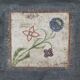 Folk art painted bridal chest