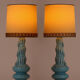Paire de lampes de Manises