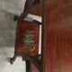 Table desserte art nouveau noyer
