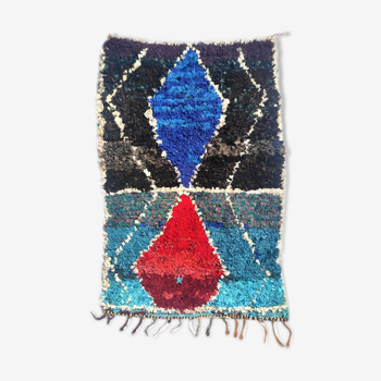 Carpet berbere boucherouite 160x105 cm