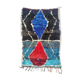 Carpet berbere boucherouite 160x105 cm