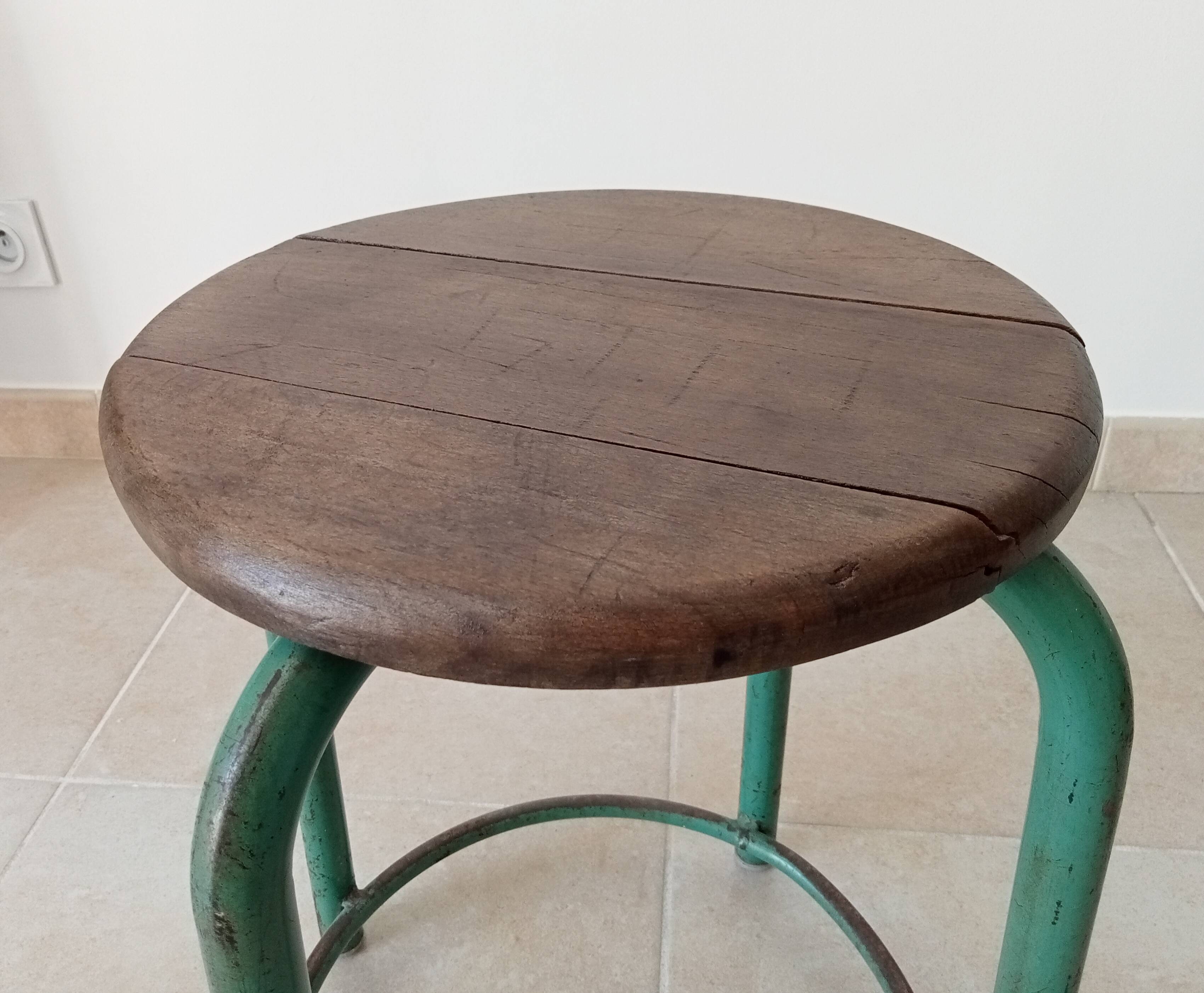 Vintage workshop stool 50s/60s