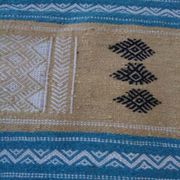 Tapis multicolore fait à la main, 60x115cm