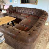 Chesterfield corner sofa