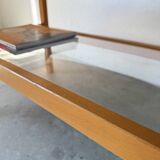 Oval coffee table beech 1980 Aalto Ikea