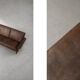 Mid-Century Danish Modern 2-Seater Brown Leather Sofa 3330 by  Arne Vodder