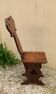 Rare 19th century oak Lorraine chair