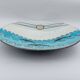 Vintage Italian Raku Ceramic Plate