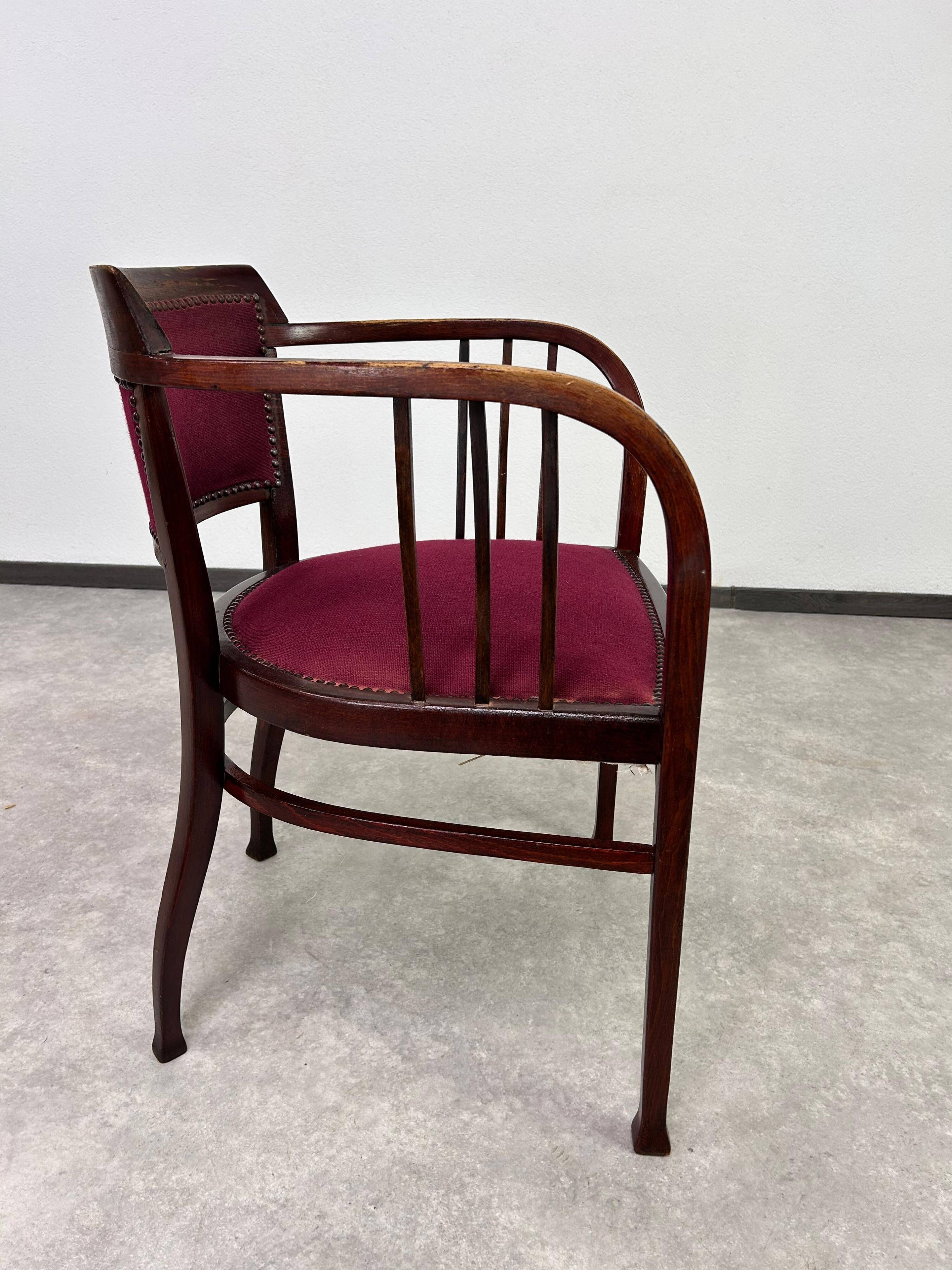 Secession Armchairs no.6513 by Otto Wagner