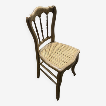 Chaise cannée Napoléon 3