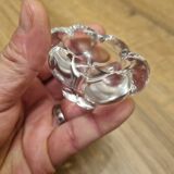 Crystal salt cellars Daum France