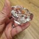 Crystal salt cellars Daum France