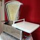 Ancienne balance de boucher testut inox