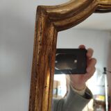 Old gilded mirror, 57x40 cm