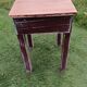 Patinated farmhouse stool