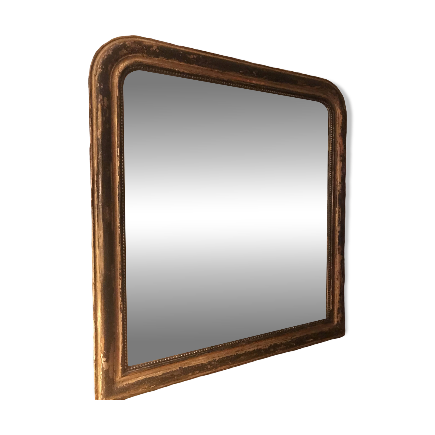 Large black Louis Philippe mirror