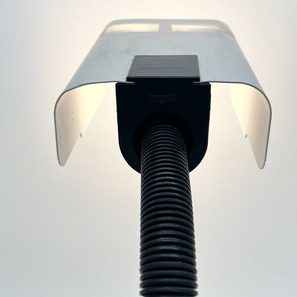 Lampe Targetti Sankey « alu brosse », 1960/70s, Italy