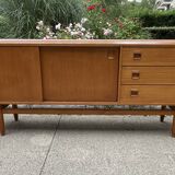 Scandinavian teak sideboard Rudolf Bernd Glatzel for Fristho 1960.