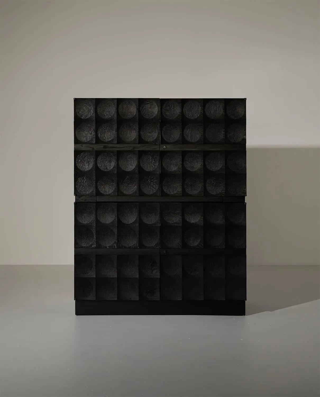 Brutalist Cabinet by J. Batenburg, Belgium 1970s