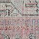 Traditional Persian Runner Rug Handwoven Oriental Blue Wool Persian Carpet 100x307cm