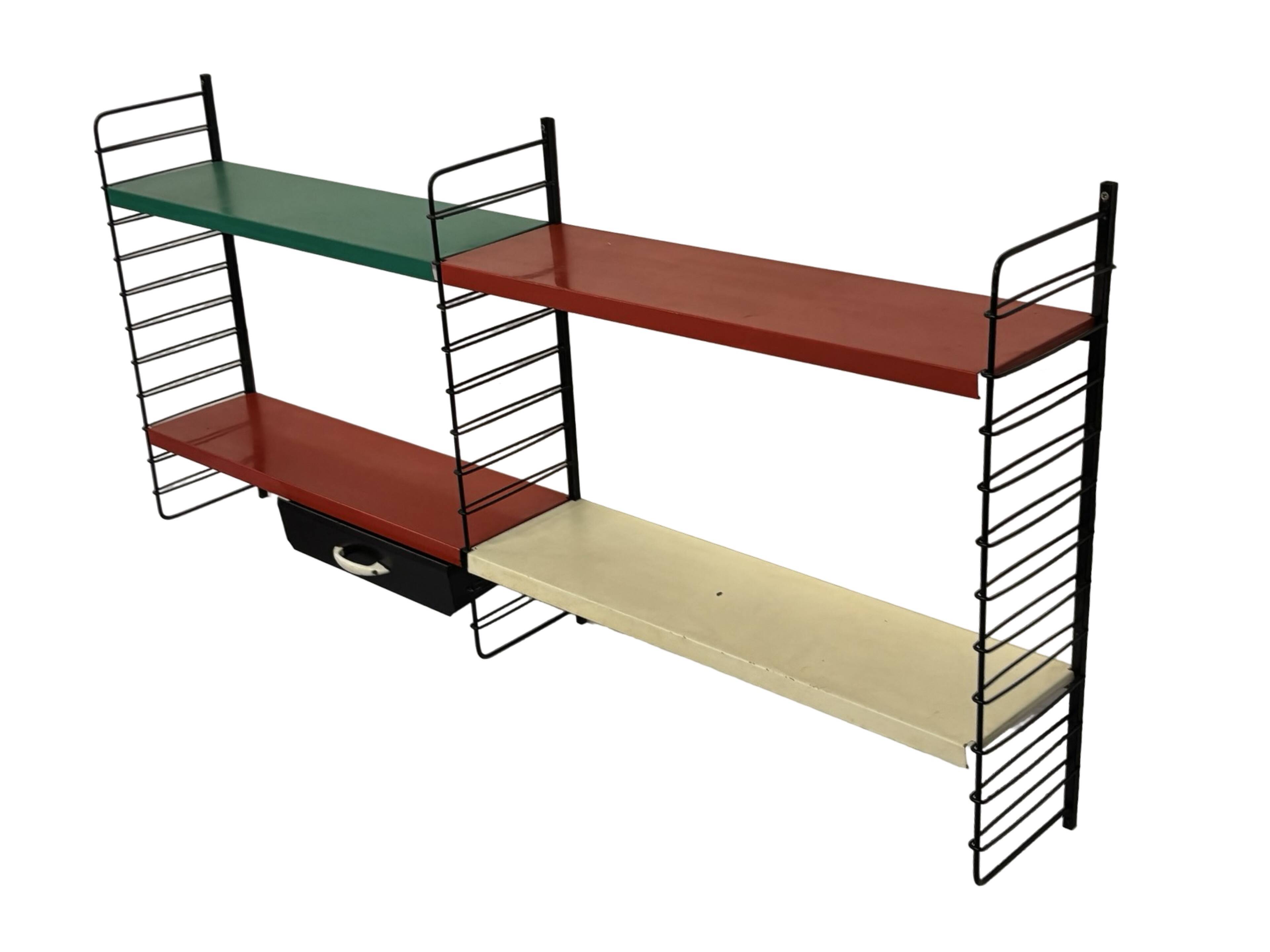 Vintage Wall Shelf Wall unit for Tomado Holland Pilasto Drenthea