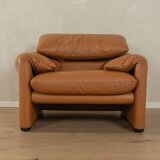 675 Maralunga Armchair & Ottoman, Vico Magistretti, Cassina