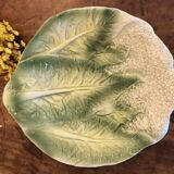Vintage Cabbage in Barbotine Dish