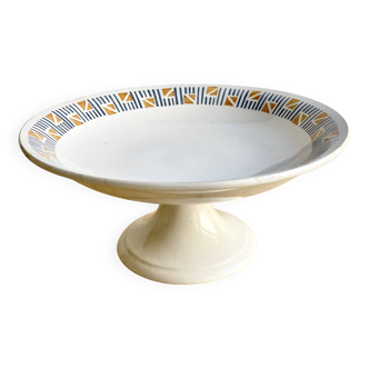 Fruit bowl / iron earth / Art Deco / Givors