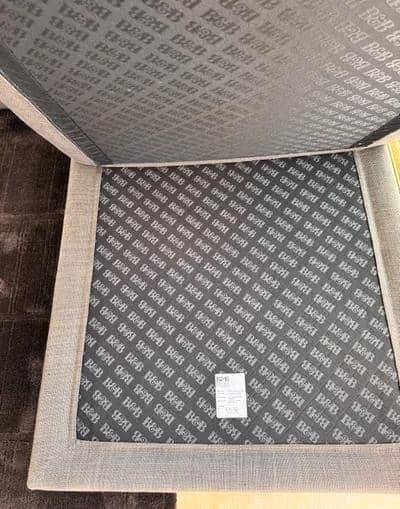 B&b italia corner sofa “ray” + b&b italia/maxalto “cratis” carpet