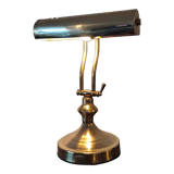 Brass desk or banker lamp
